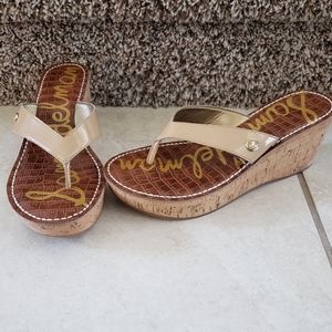 Sam Edelman Romy wedge sandals size 8.5